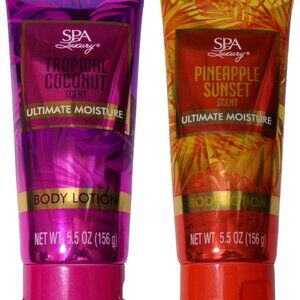 Spa Luxury Tropical Coconut, Pineapple Escape Ultimate Moisture - Body Lotion